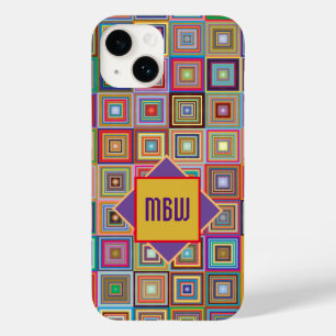 Funda Para iPhone 14 De Case-Mate iPhone de patrón geométrico
