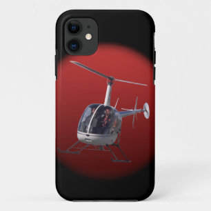 Funda Para iPhone 11 iPhone del helicóptero 5 casos frescos del piloto