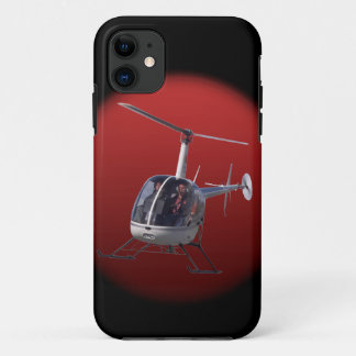 Funda Para iPhone 11 iPhone del helicóptero 5 casos frescos del piloto