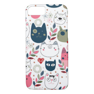 title_seo2 iPhone divertido del modelo de la cabeza del gato