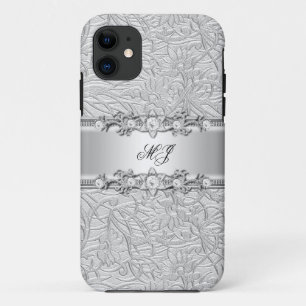 title_seo2 iPhone Elegante Clásico Plata Blanco
