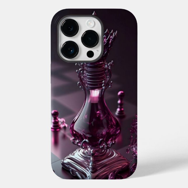 Funda De Case-Mate Para iPhone iPhone estuche de ajedrez king (Reverso )