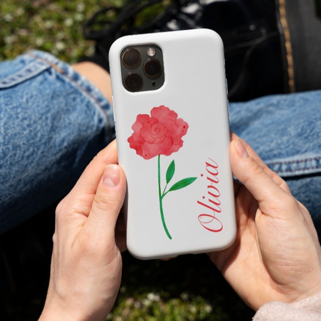 Funda De Case-Mate Para iPhone Iphone Funda de flores personalizado (Subido por el creador)