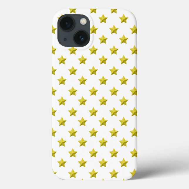 Funda De Case-Mate Para iPhone Iphone Gold Stars (Reverso)