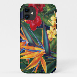 Funda Para iPhone 11 iPhone hawaiano del paraíso tropical 5 casos