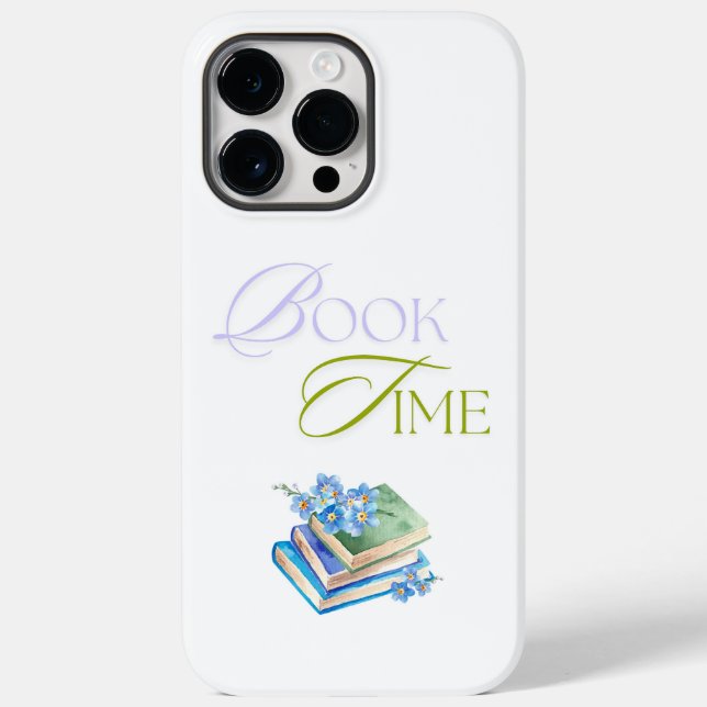 Funda De Case-Mate Para iPhone iPhone-Hülle für Buchliebhaberinnen – "Book Time"  (Reverso )