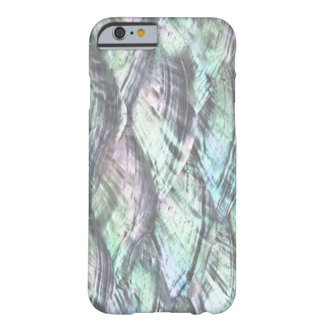 Funda De Case-Mate Para iPhone iPhone NACARADO 6 de Barely There del proyecto (Reverso)