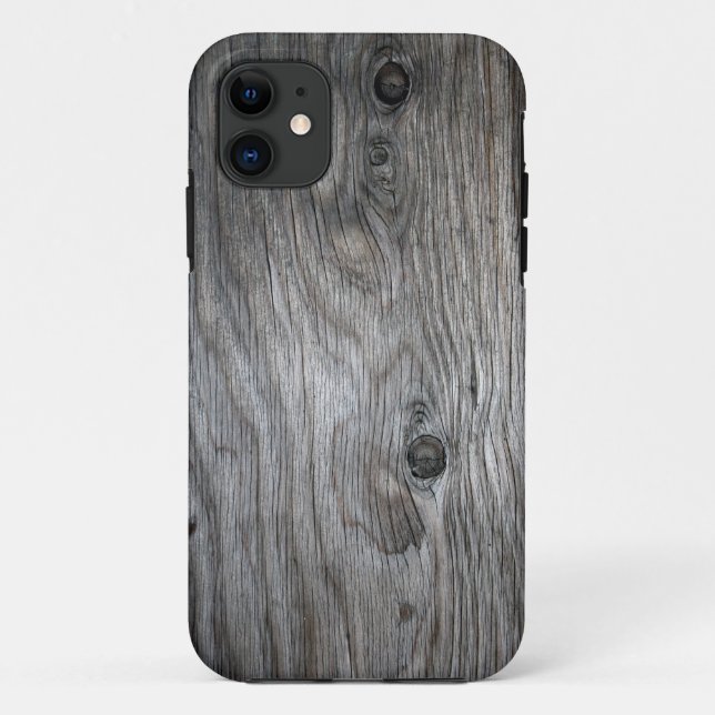 Funda De Case-Mate Para iPhone IPhone resistió al caso de madera (Reverso)