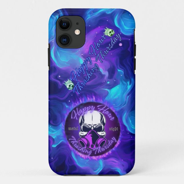 Funda De Case-Mate Para iPhone Iphone Thrashing jueves (Reverso)