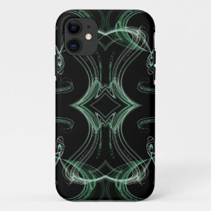 title_seo2 iPhone verde y negro 5 Funda-mate apenas ahí