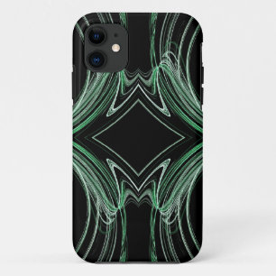 title_seo2 iPhone verde y negro 5 Funda-mate apenas ahí