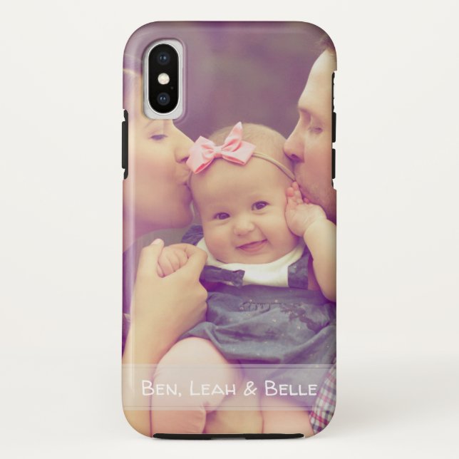 Funda De Case-Mate Para iPhone iPhone X hoesje met jouw foto (Reverso)