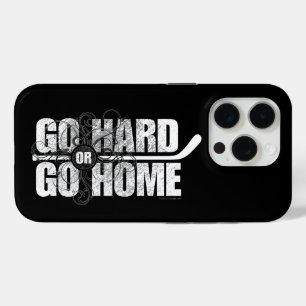 Funda Para iPhone 15 Pro Ir duro o volver a casa (hockey)