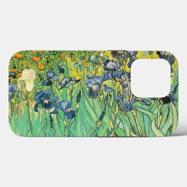 Funda De Case-Mate Para iPhone Iris de Van Gogh (Reverso (Horizontal))