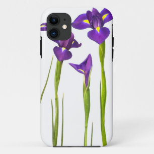Funda Para iPhone 11 Iris púrpuras - plantilla modificada para