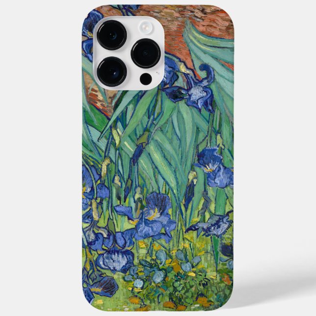 Funda De Case-Mate Para iPhone Irises de Van Gogh (Reverso)