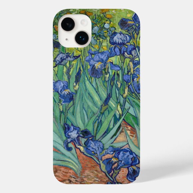 Funda De Case-Mate Para iPhone Irises de Van Gogh (Reverso )