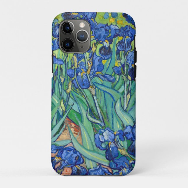 Funda De Case-Mate Para iPhone Irises de Van Gogh (Reverso)