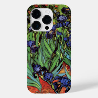 Funda Para iPhone 14 Pro De Case-Mate Irises de Vincent van Gogh, Arte de Jardín Vintage