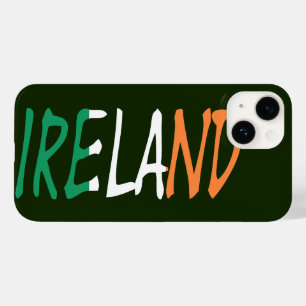 Funda Para iPhone 14 De Case-Mate Irlanda sobrepuesta por la bandera irlandesa