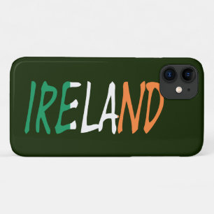 Funda Para iPhone 11 Irlanda sobrepuesta por la bandera irlandesa