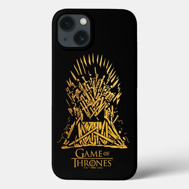 Funda De Case-Mate Para iPhone Iron Throne Icon (Reverso)