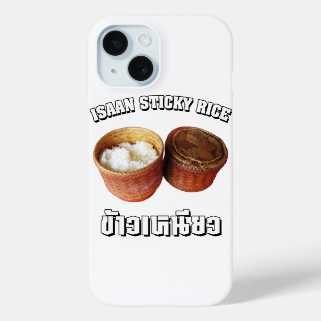 Funda De Case-Mate Para iPhone Isaan Sticky Rice [Khao Niao] (Reverso )