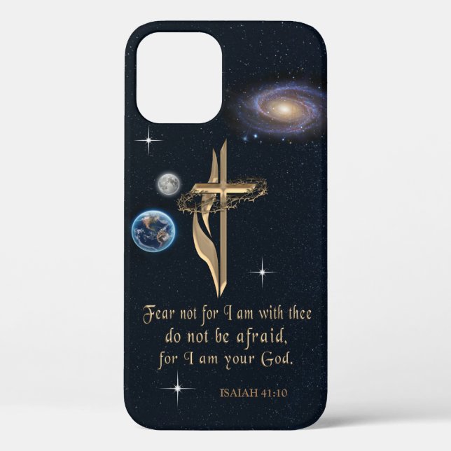 FUNDA DE Case-Mate PARA iPhone ISAIAH 41:10 (Reverso )
