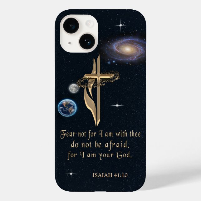 FUNDA DE Case-Mate PARA iPhone ISAIAH 41:10 (Reverso )