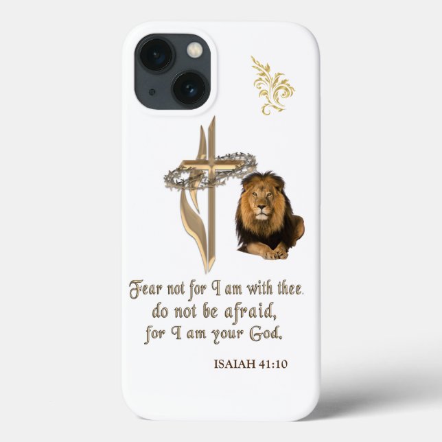 FUNDA DE Case-Mate PARA iPhone ISAIAH 41:10 (Reverso)