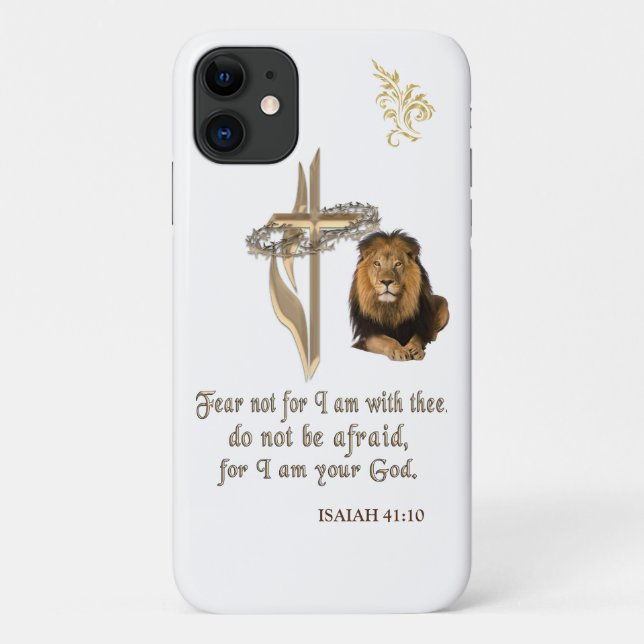 FUNDA DE Case-Mate PARA iPhone ISAIAH 41:10 (Reverso)