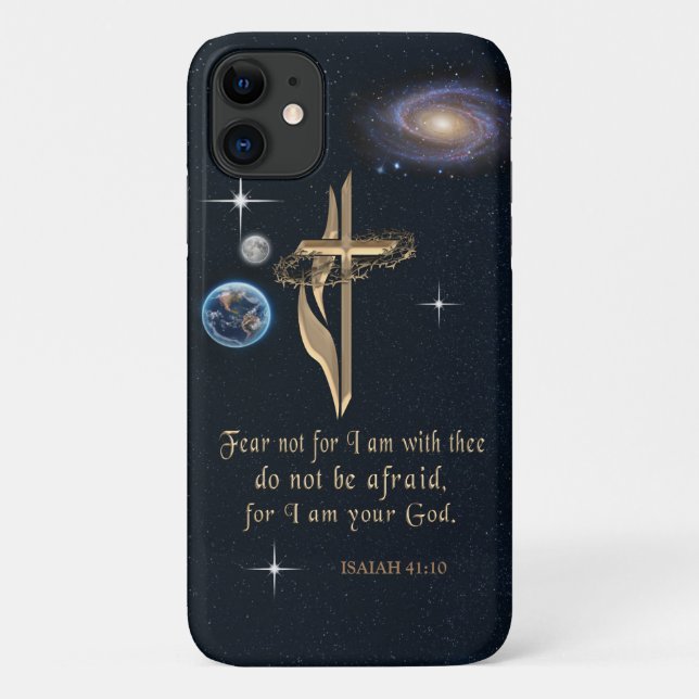 Funda De Case-Mate Para iPhone Isaías 41:10 (Reverso)