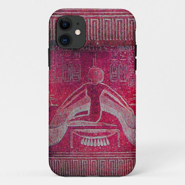 Funda De Case-Mate Para iPhone ISIS, rosa blanco rojo antiguo (Reverso)