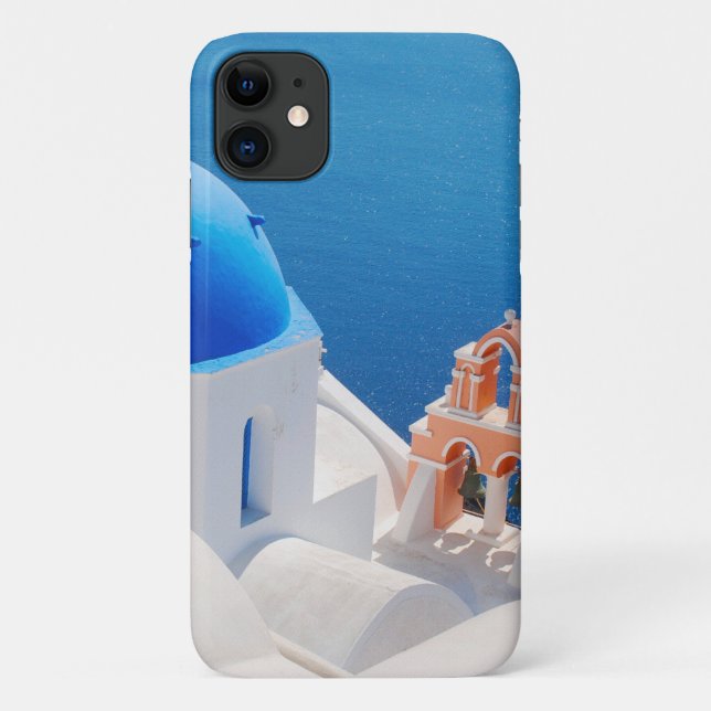 Funda De Case-Mate Para iPhone Isla Griega Santorini (Reverso)