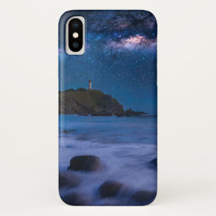 Funda Para iPhone X Isla Krabi de Lanta de la vía láctea del faro el  