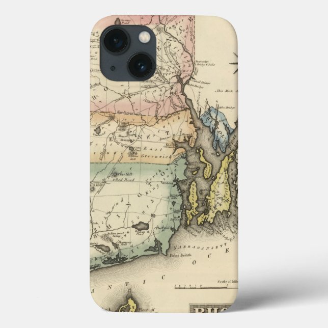Funda De Case-Mate Para iPhone Isla Rhode (Reverso)