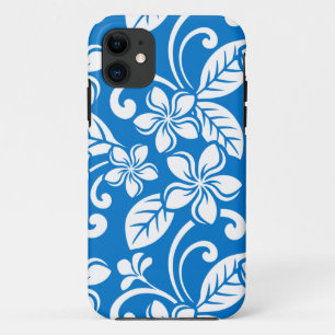 FUNDA PARA iPhone 11 ISLAND PLUMERIA (CIELO AZUL)