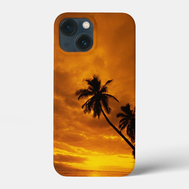 Funda De Case-Mate Para iPhone Island Sunset (Reverso )