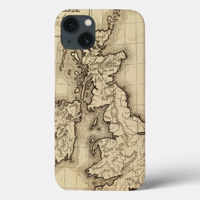Funda De Case-Mate Para iPhone Islas británicas (Reverso)