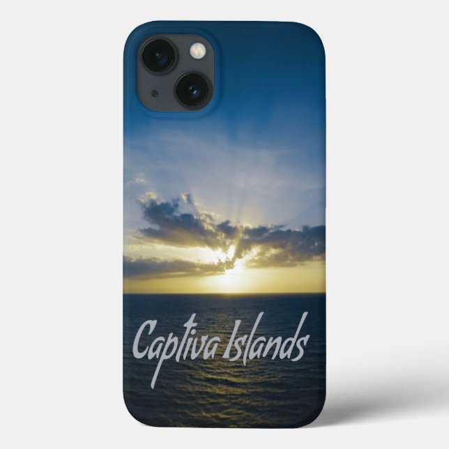 Funda De Case-Mate Para iPhone Islas Captiva Florida (Reverso)