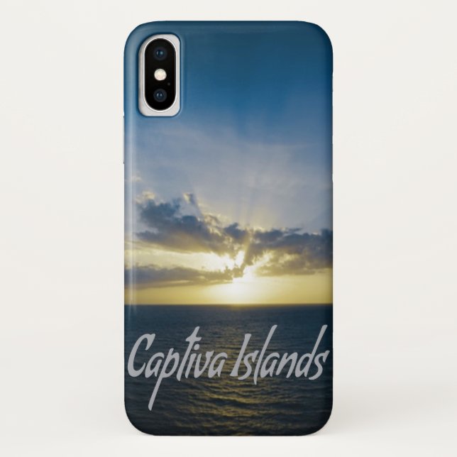 Funda De Case-Mate Para iPhone Islas Captiva Florida (Reverso)
