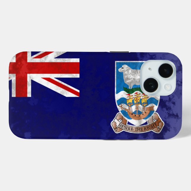 Funda De Case-Mate Para iPhone Islas Malvinas (Reverso (Horizontal))