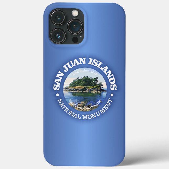 Funda De Case-Mate Para iPhone Islas San Juan (NM) (Reverso )