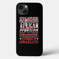 Israelí hebreo no soy afroamericano