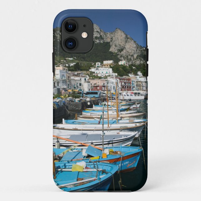 Funda De Case-Mate Para iPhone ITALIA, Campania (bahía de Nápoles), CAPRI:Marina (Reverso)