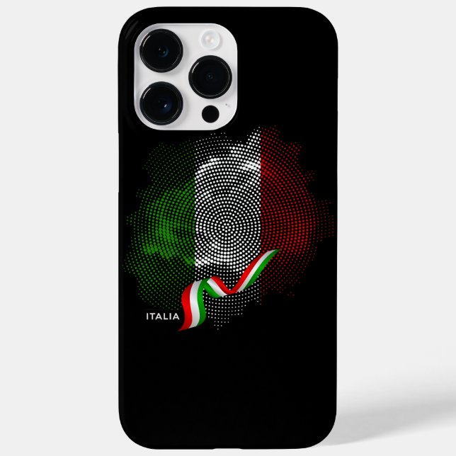 Funda De Case-Mate Para iPhone Italian flag (Reverso)