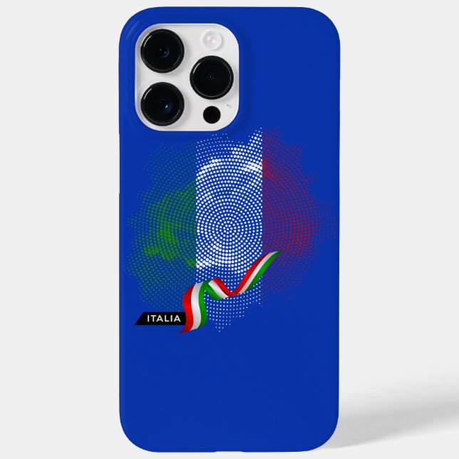 Funda De Case-Mate Para iPhone Italian flag (Reverso)