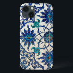 Funda Para iPhone 13 Iznik Tiles Blue<br><div class="desc">Famosas baldosas azules de Iznik fotografiadas en la Mezquita Rustem Pasha,  Estambul,  Turquía. Este vintage diseño floral le aporta a su día la tranquilidad y la elegancia de los espacios sagrados.</div>