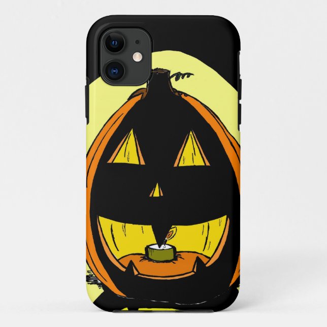 Funda De Case-Mate Para iPhone Jack o' Lantern iPhone 5 Funda (Reverso)