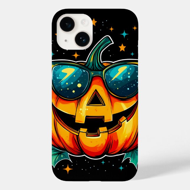Funda De Case-Mate Para iPhone Jack-O-Space de Guay cósmico (Reverso )